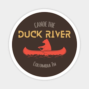 Canoe The Duck River Magnet